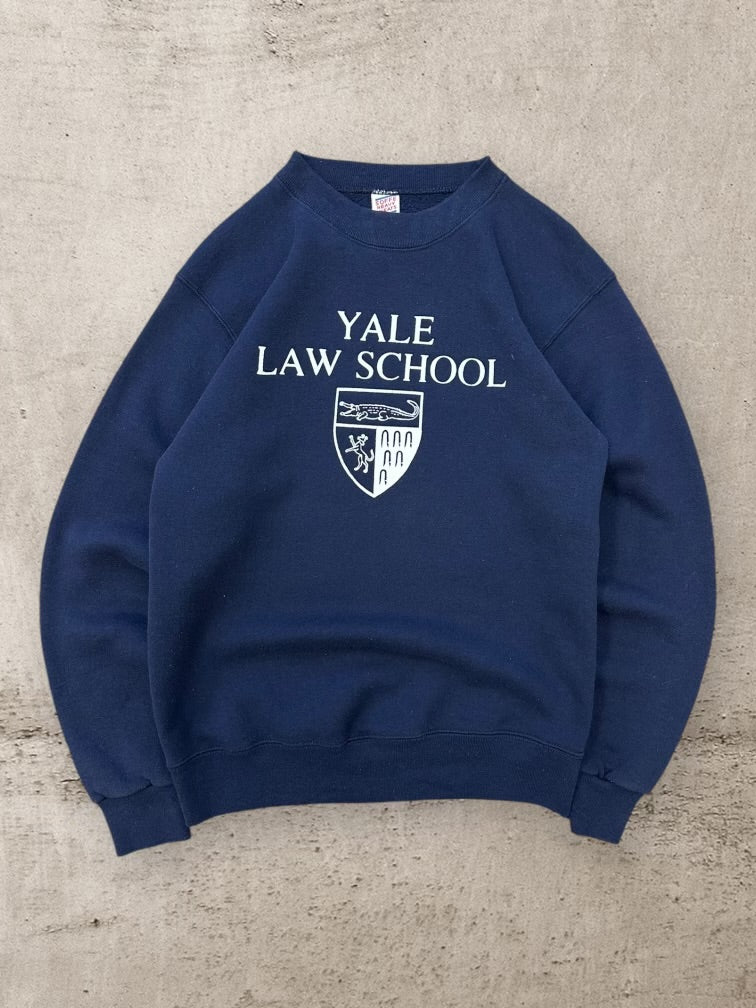 90s Yale Law School Graphic Crewneck - Medium