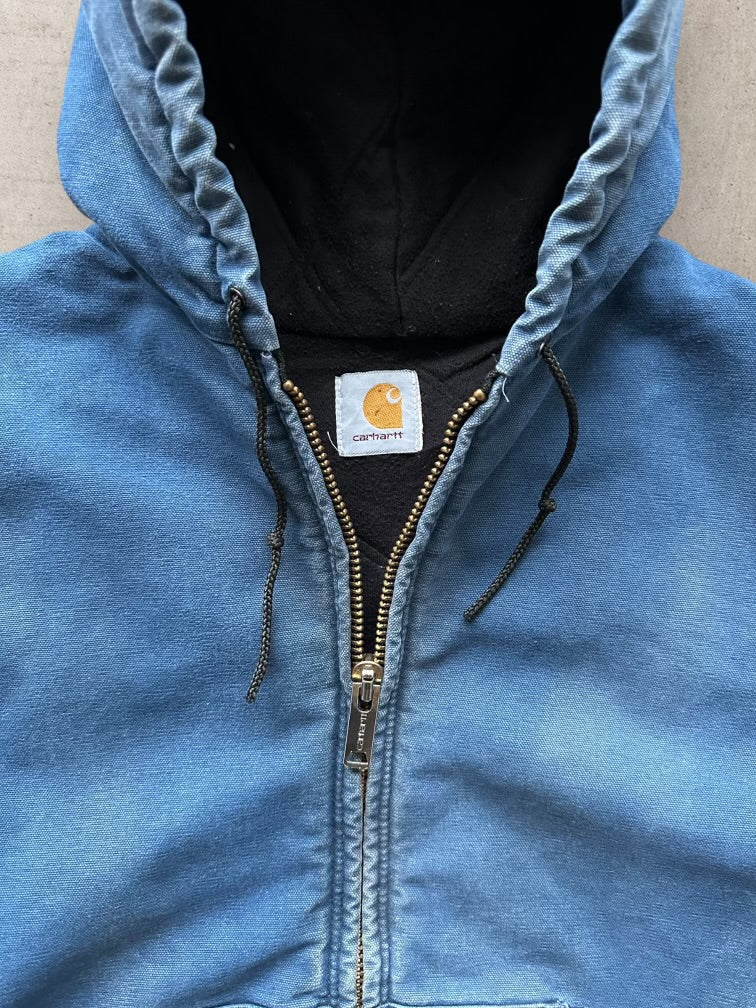 00s Carhartt Faded Hooded Jacket - XL