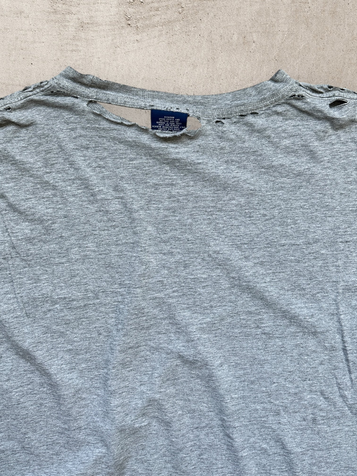 00s Northwestern University Distressed Graphic T-Shirt - XL