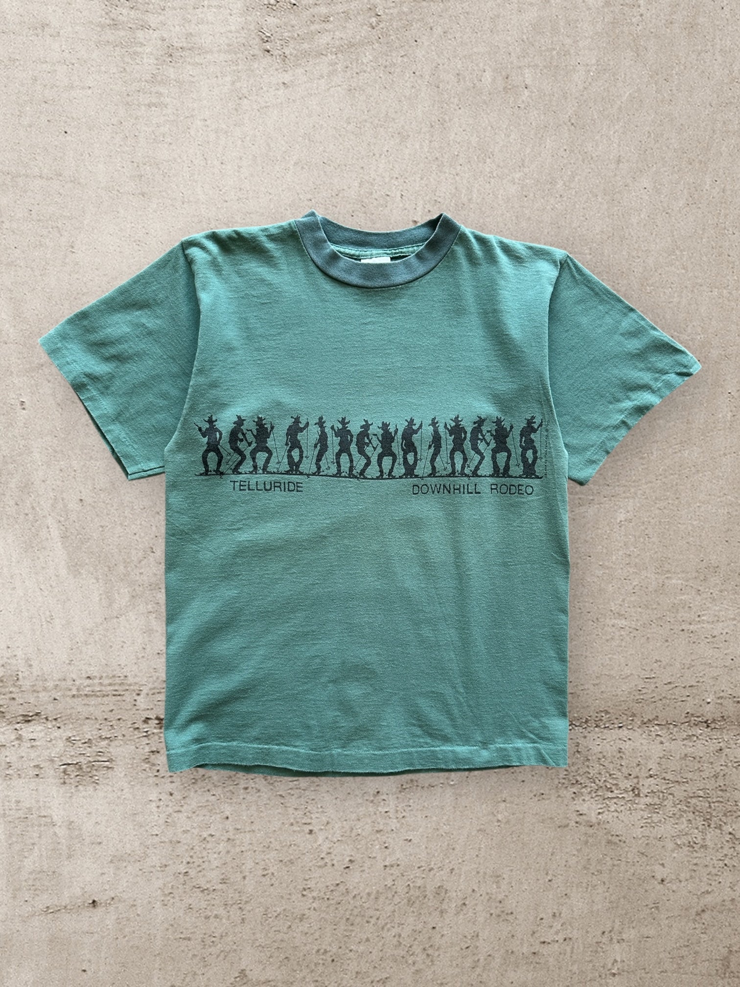 90s Telluride Dowhill Rodeo Graphic T-Shirt - Medium