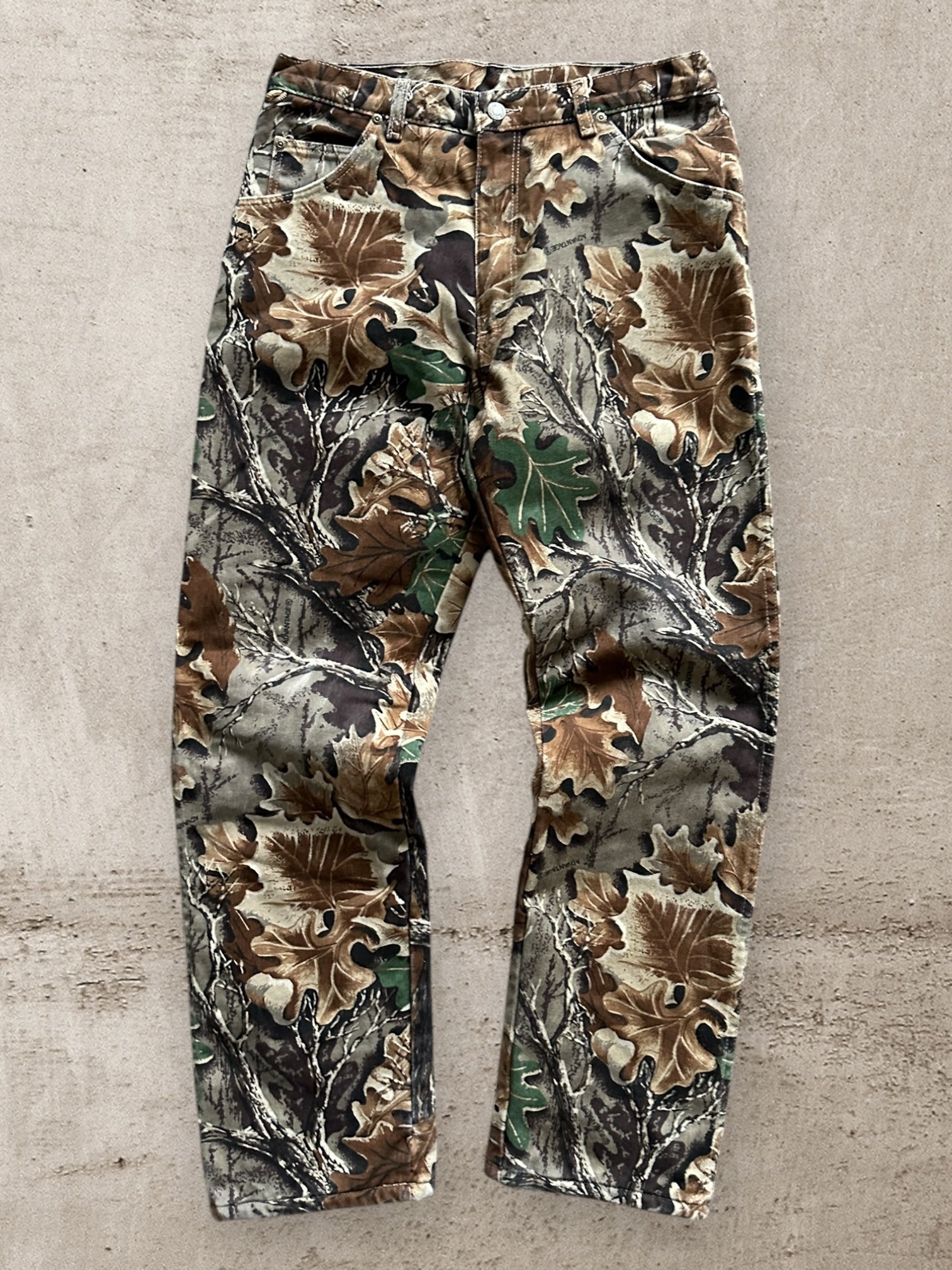 90s Insulated Camouflage Pants - 32