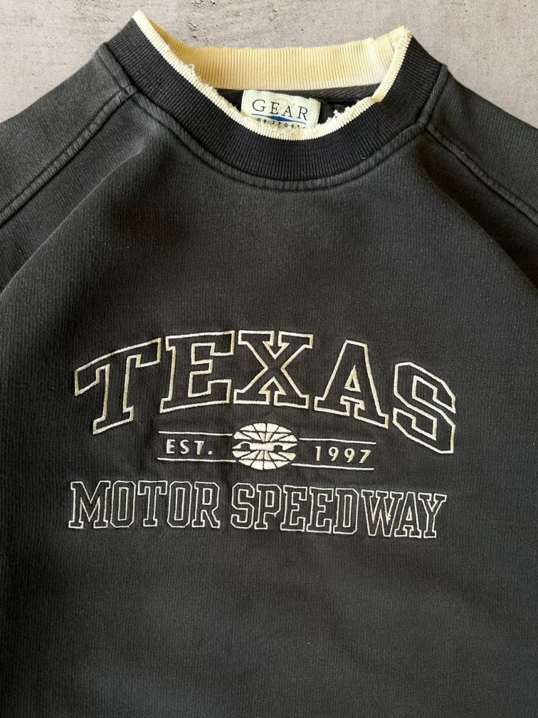 90s Texas Motor Speedway Embroidered Crewneck - XL