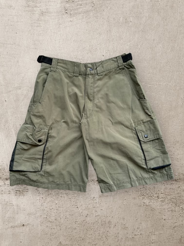 00s Adjustable Nylon Cargo Shorts - 31