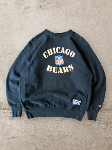 90s Medium Chicago Bears Sweatshirt Chicago Bears Crew Neck 