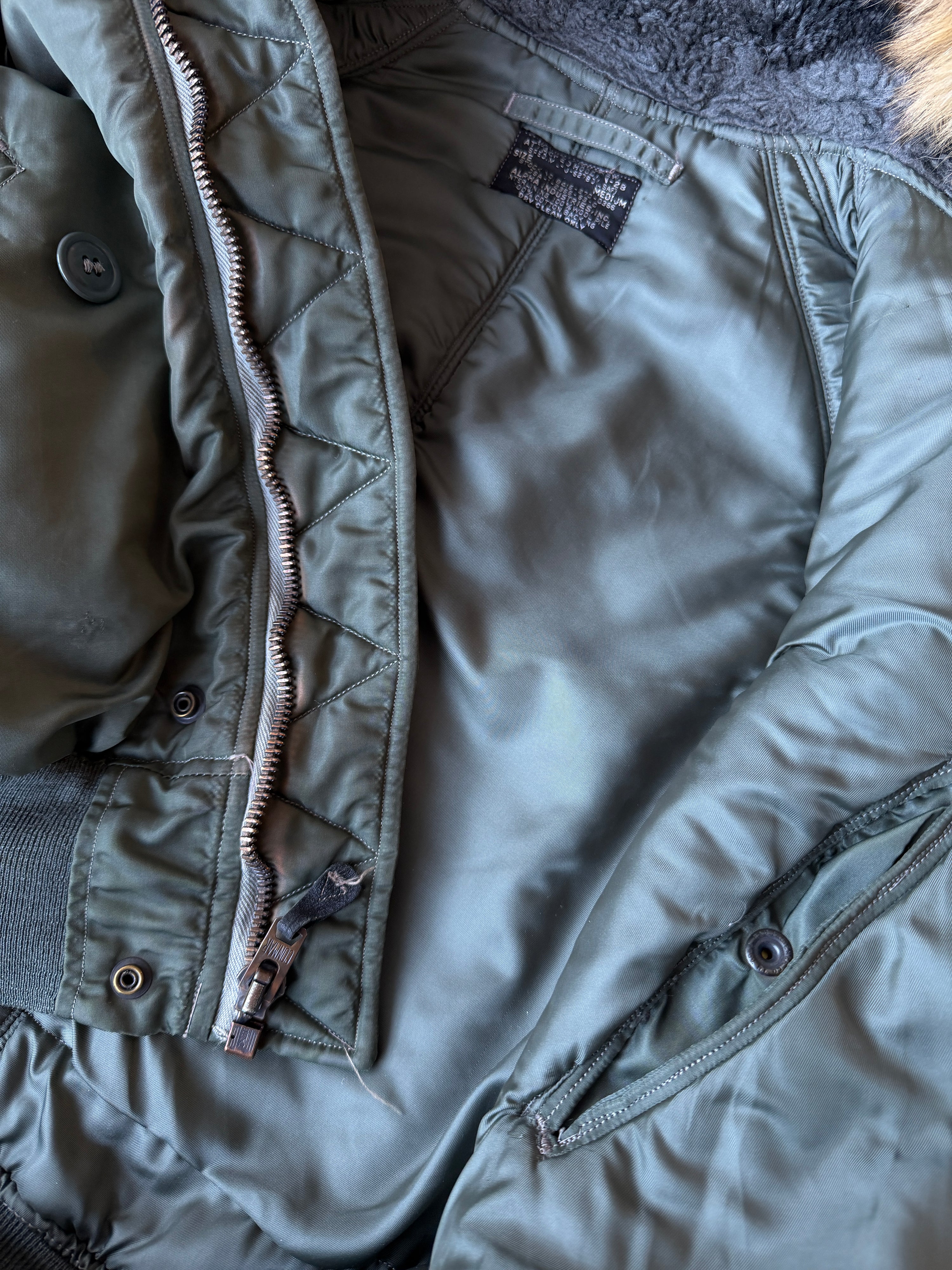 1963 N-2B USAF Flight Bomber Jacket - Medium