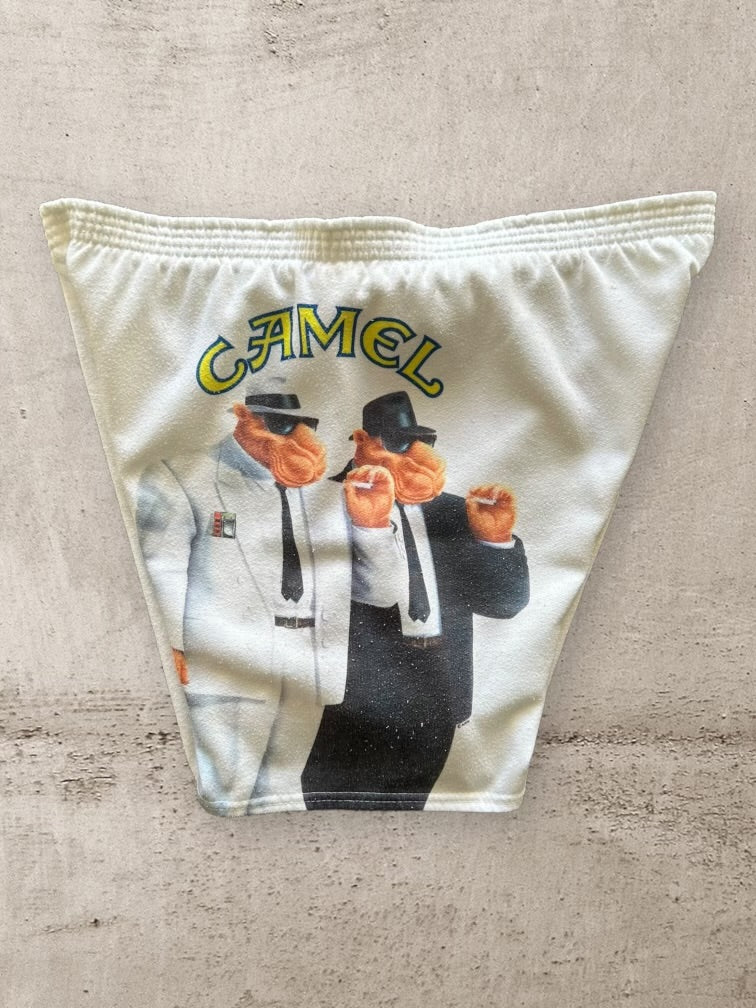 90s Camel Cigarettes Graphic Cotton Shorts - XL