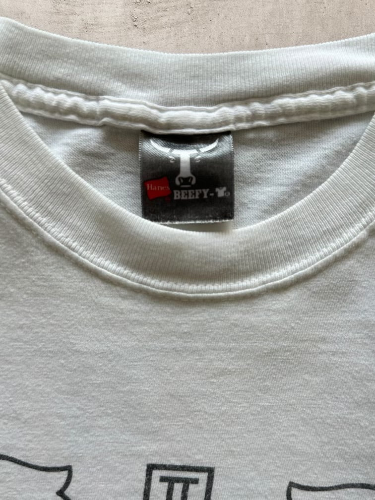 00s Fraternity Graphic T-Shirt - Small