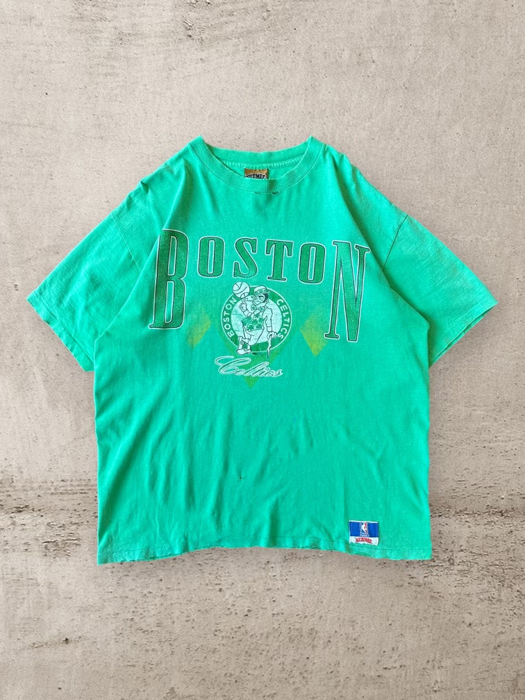 90s Nutmeg Boston Celtics T-Shirt - Large