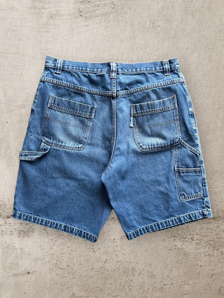 00s Denim Carpenter Shorts - 36