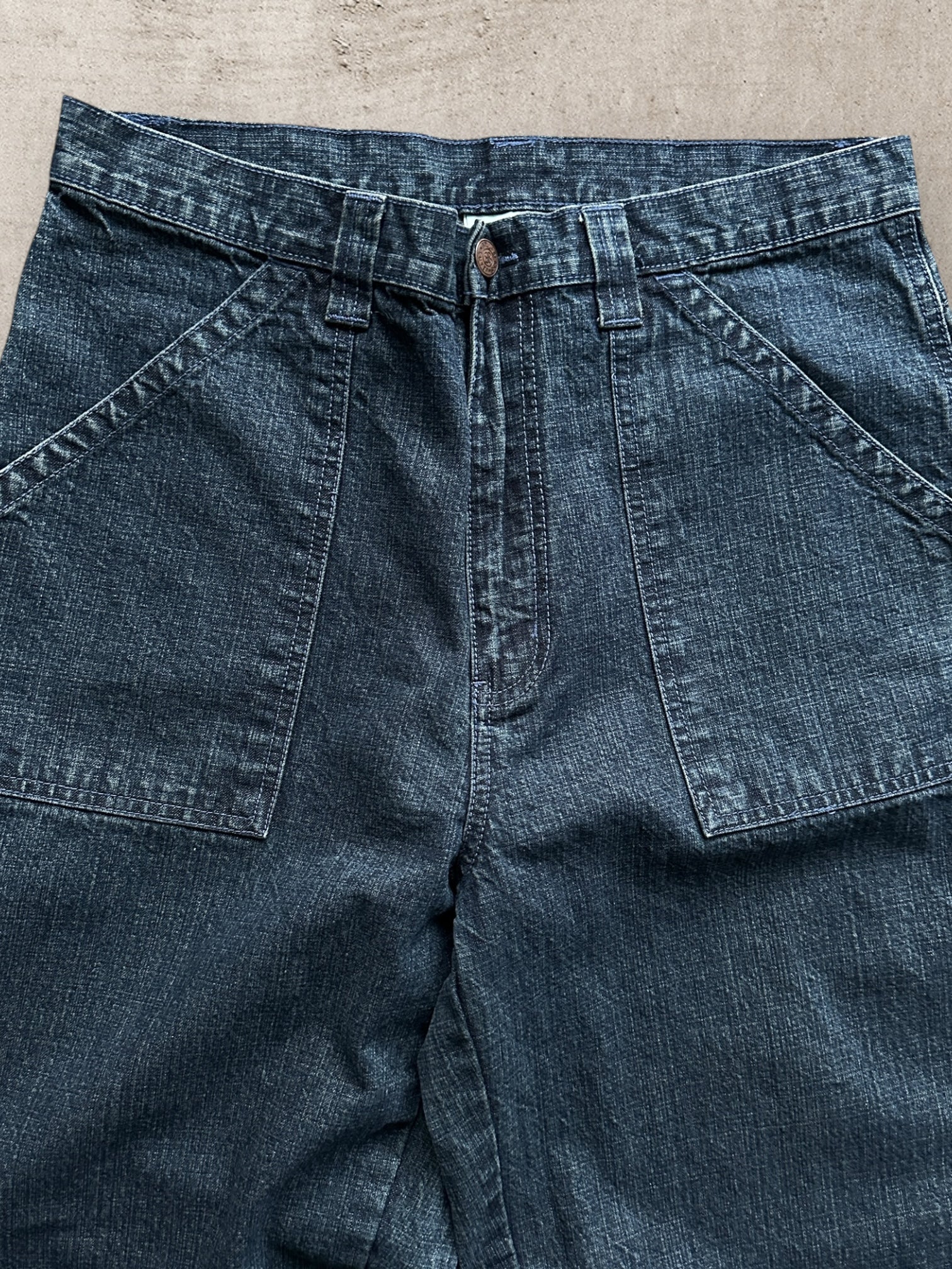 00s Bill Bass Denim Fatigue Carpenter Pants - 34