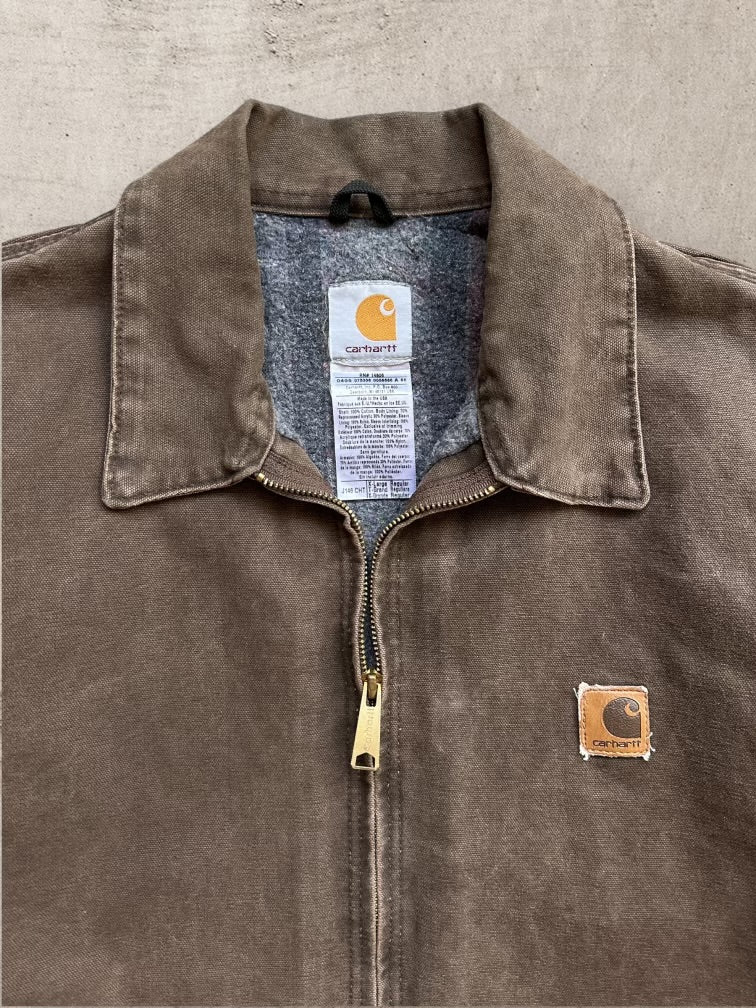 00s Carhartt Wool Lined Detroit Jacket - XL