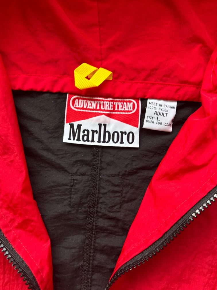 90s Marlboro Color Block Nylon Jacket - XL