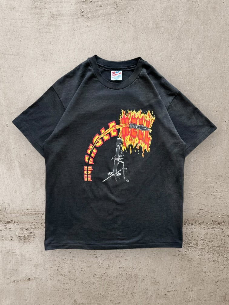 90s High Angle Hell Graphic T-Shirt - Large