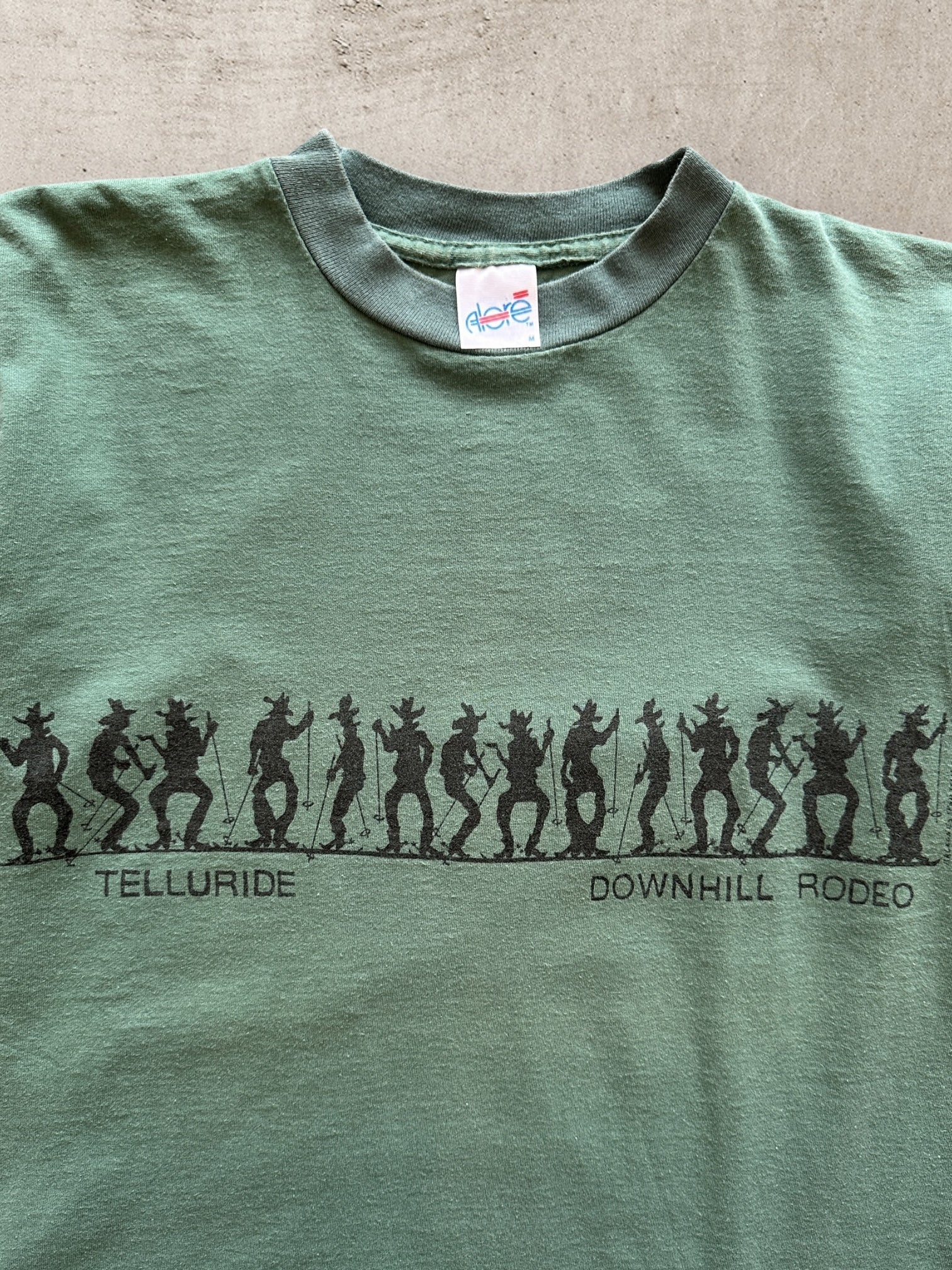 90s Telluride Dowhill Rodeo Graphic T-Shirt - Medium