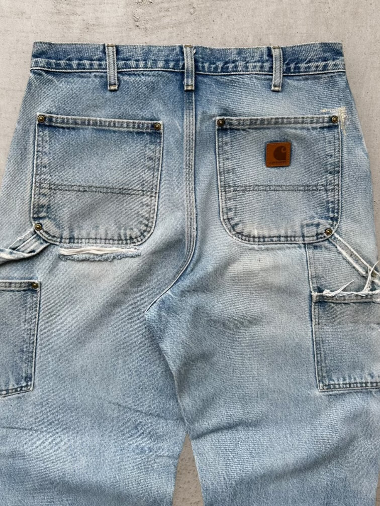 00s Carhartt Double Knee Distressed Denim Jeans - 36x33