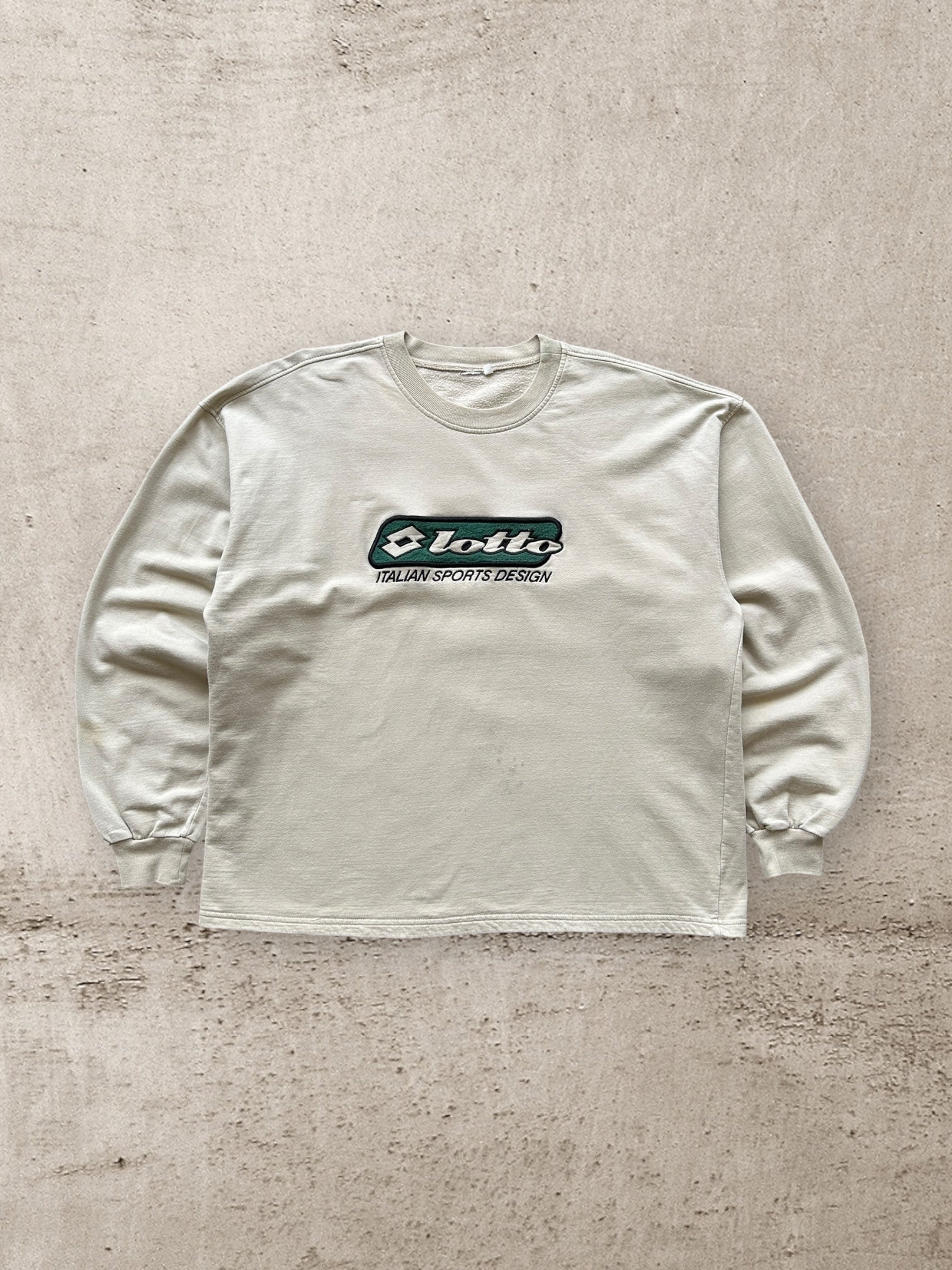 90s Lotto Italian Sports L/S T-Shirt - Large