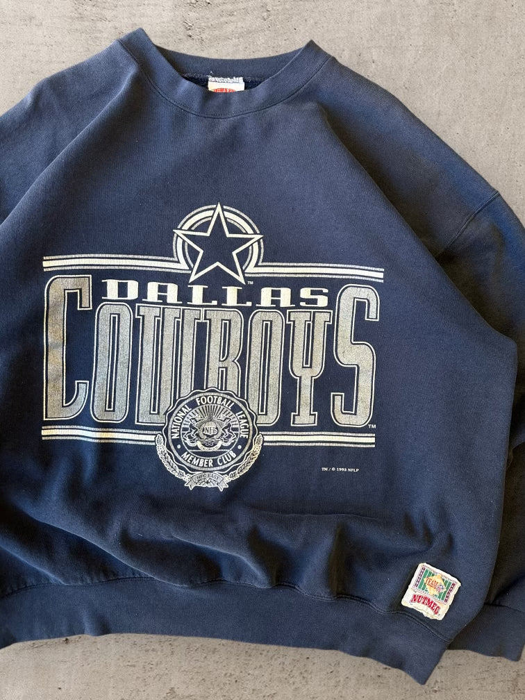 90s Nutmeg Dallas Cowboys Crewneck - XL