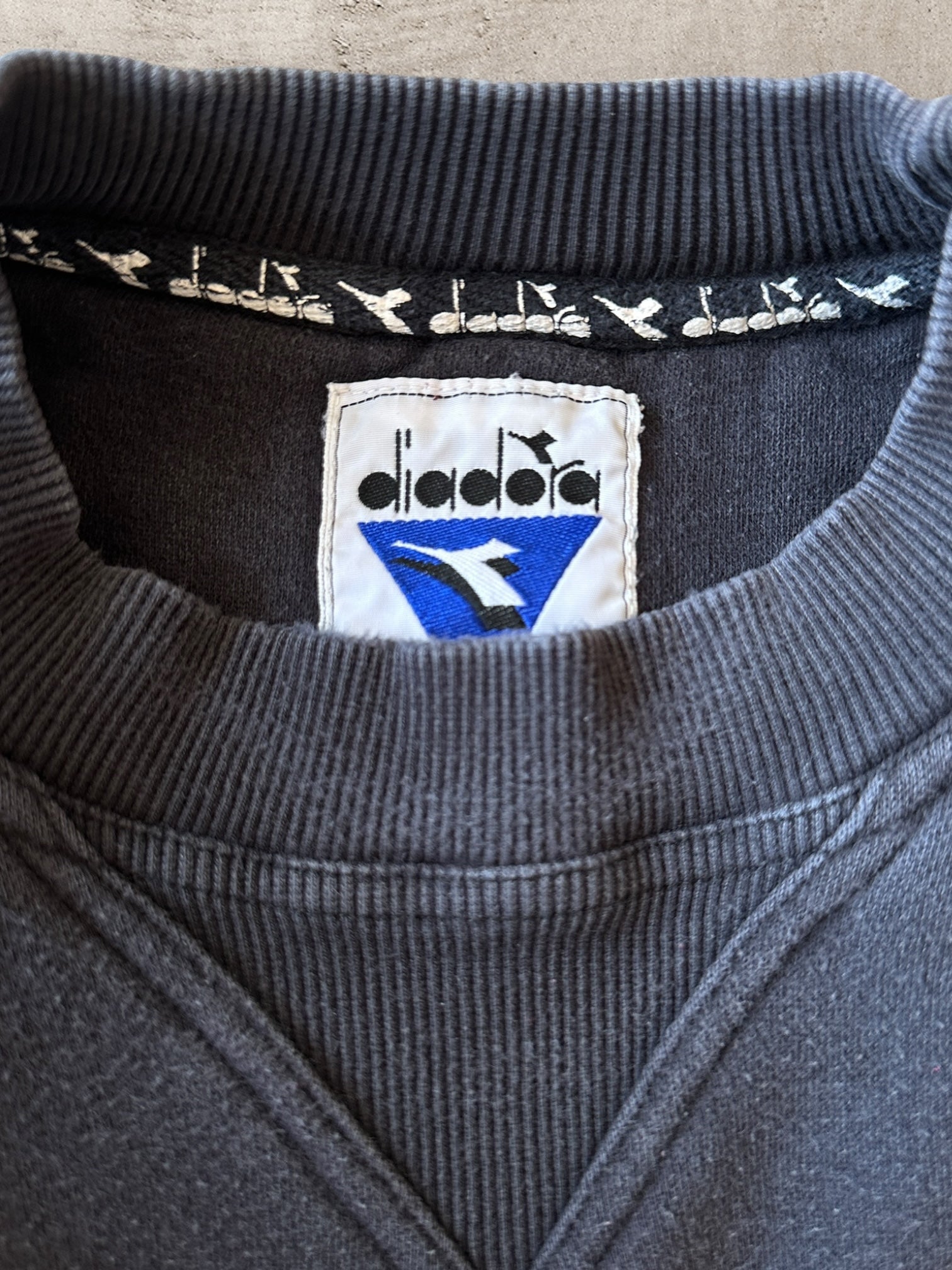 90s Diadora Embroidered Crewneck - Large