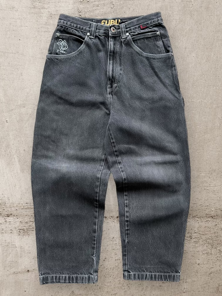 00s Fubu Black Carpenter Denim Jeans - 28x26