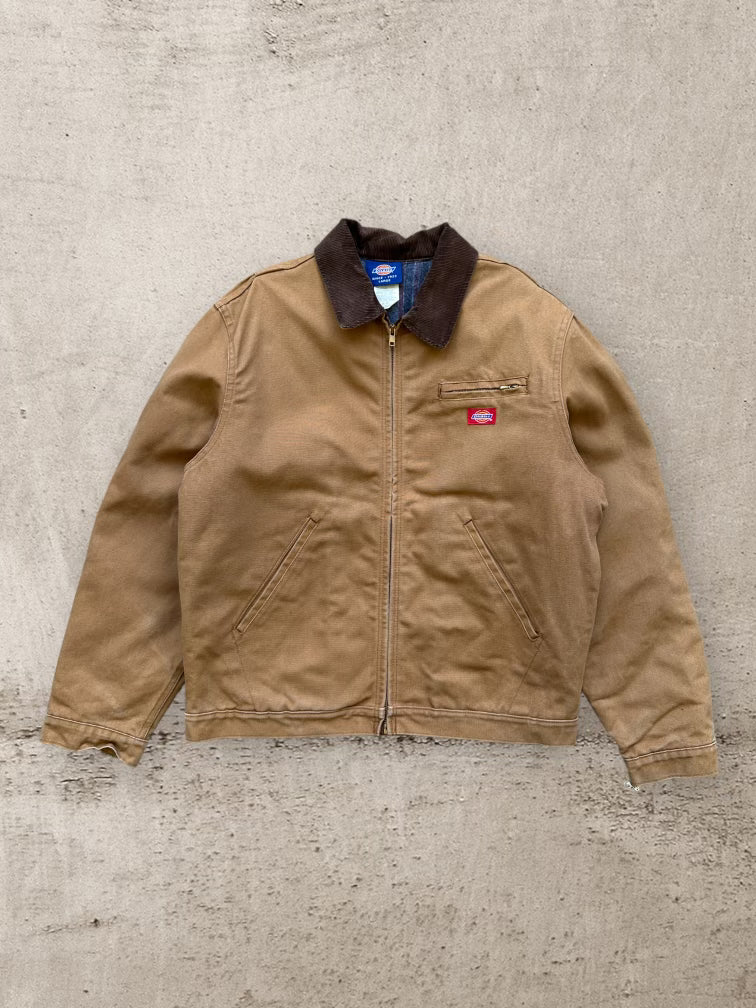 90s Dickies Wool Lined Tan Work Jacket - Large – The Juncture