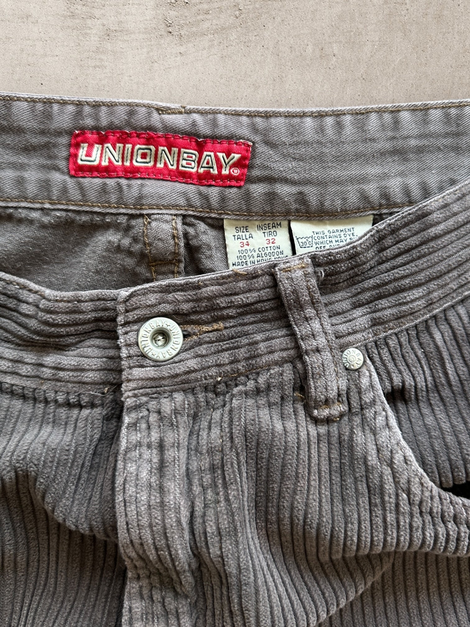 00s Union Bay Corduroy Pants - 34x30