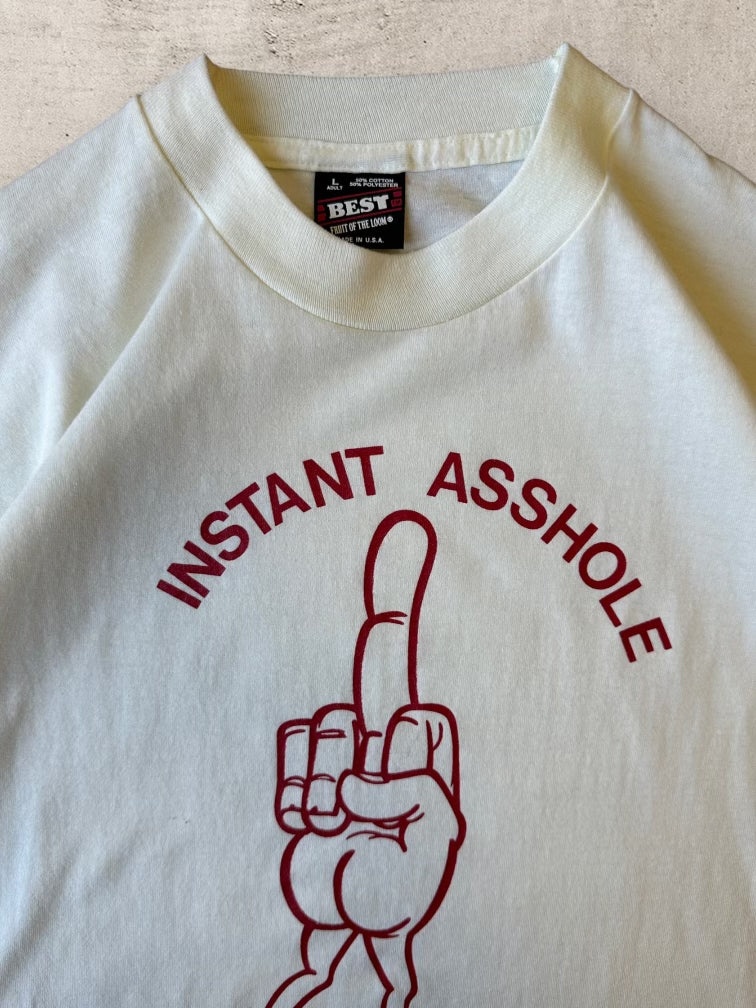 90s Instant Asshole Just Add Water T-Shirt - Large