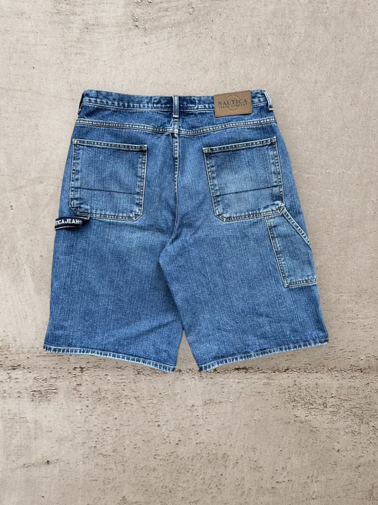 00s Nautica Denim Carpenter Shorts - 36