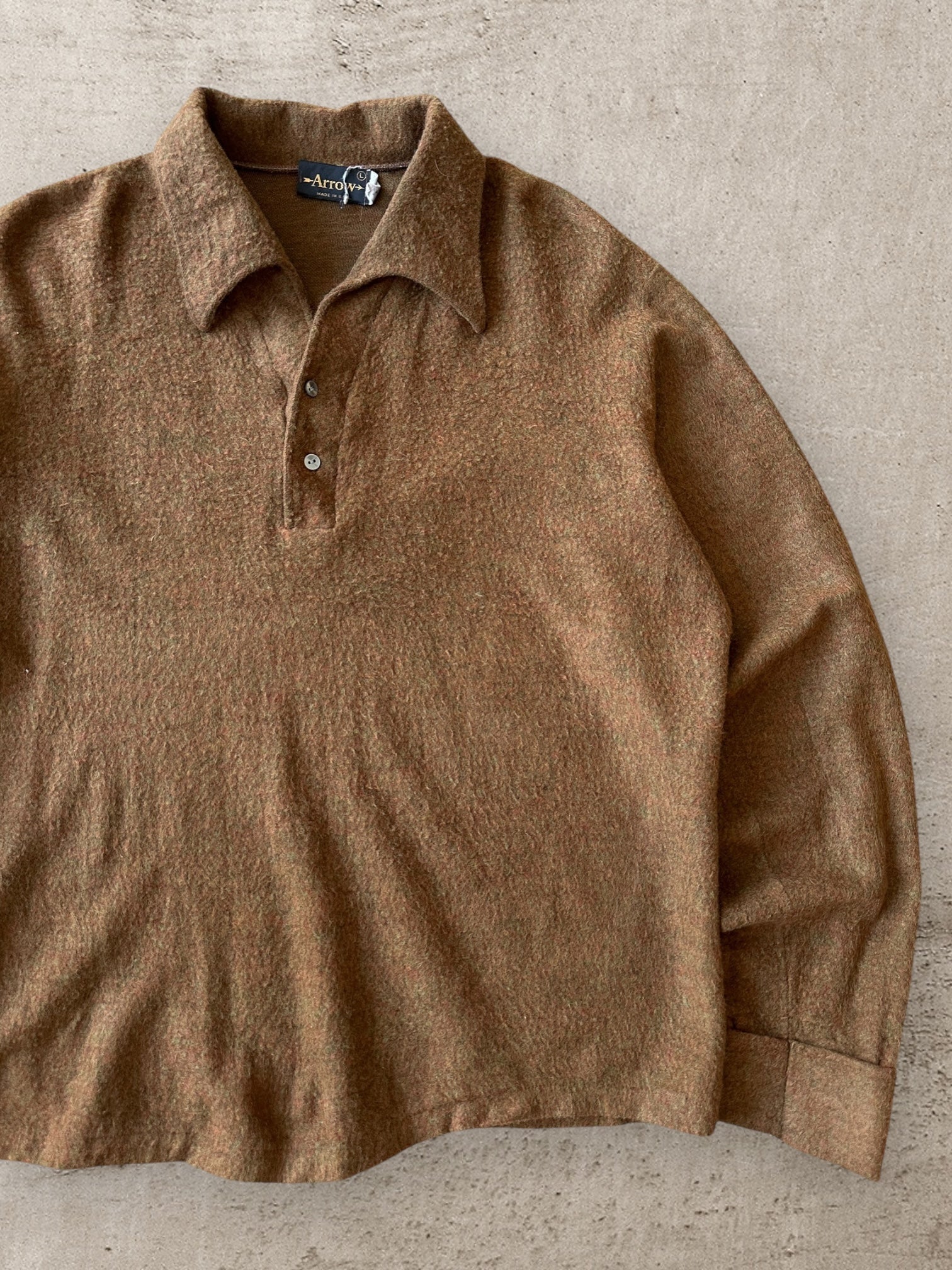70s/80s Arrow Polo Shirt - Large