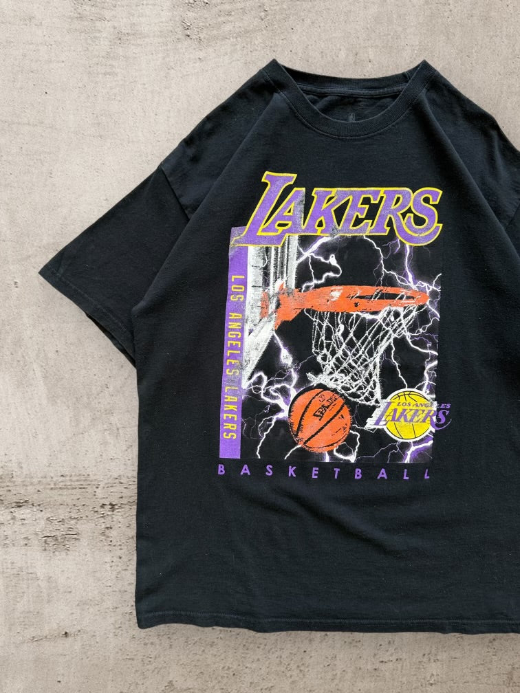 00s Lakers Graphic T-Shirt - Large