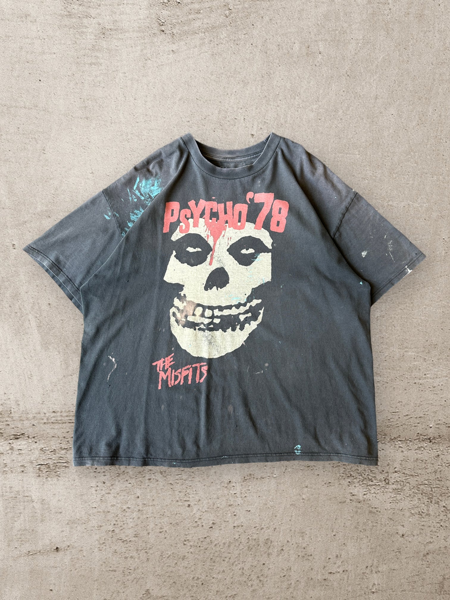 00s Misfits Psycho 78 Distressed T-Shirt - XXL
