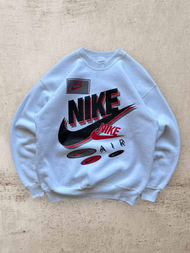 90s Nike Air Bootleg Graphic Crewneck -Large