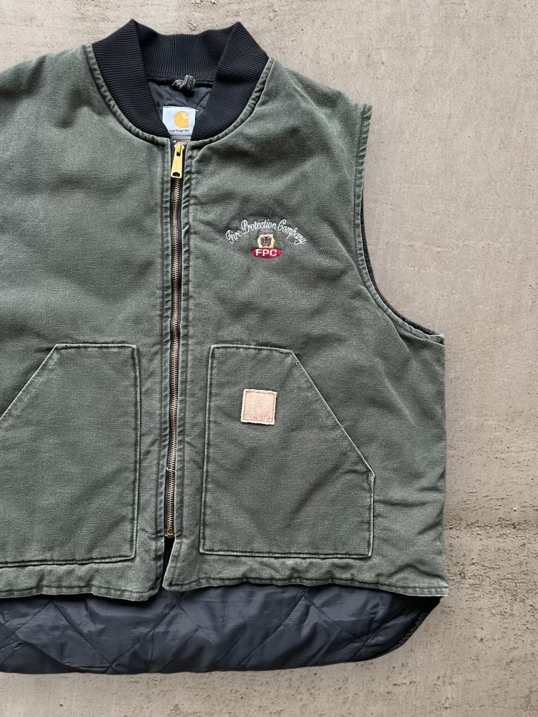 90s Carhartt FPC Work Vest - XXL