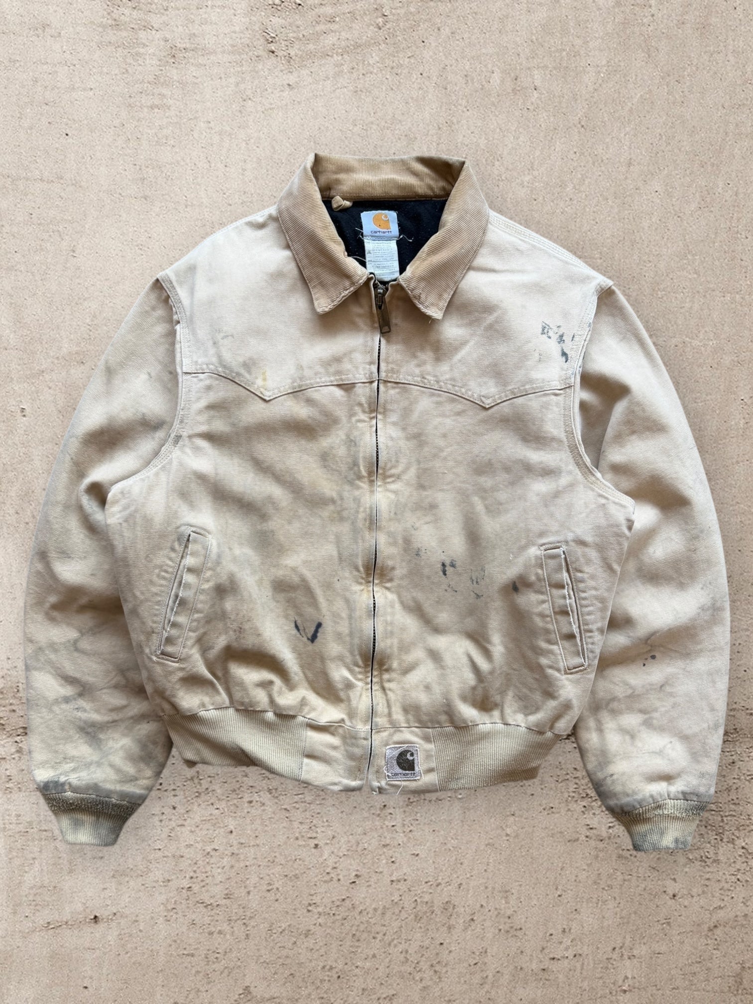 90s Carhartt Distressed Santa Fe Jacket - Large