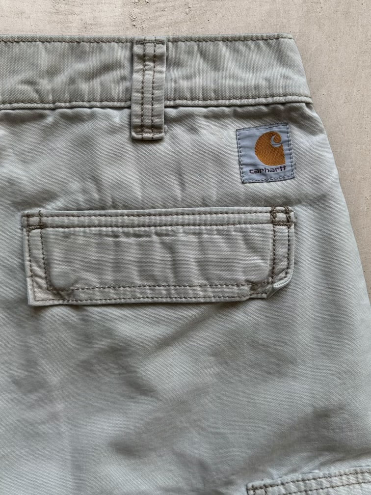 00s Carhartt Distressed Cargo Shorts - 34