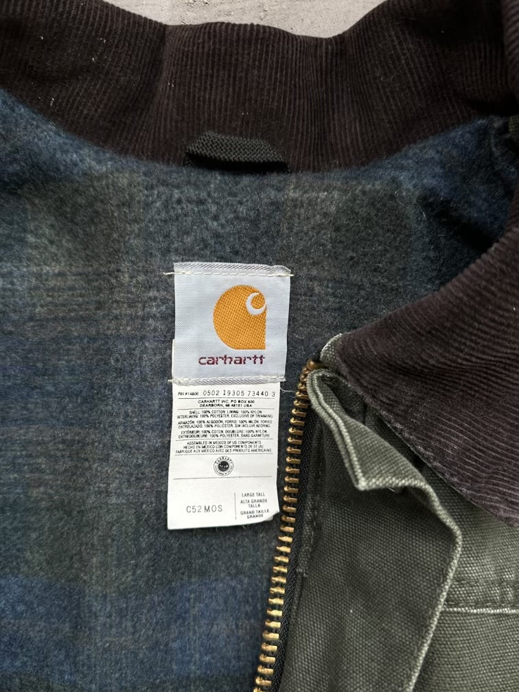 90s Carhartt Wool Lined Chore Jacket - XL