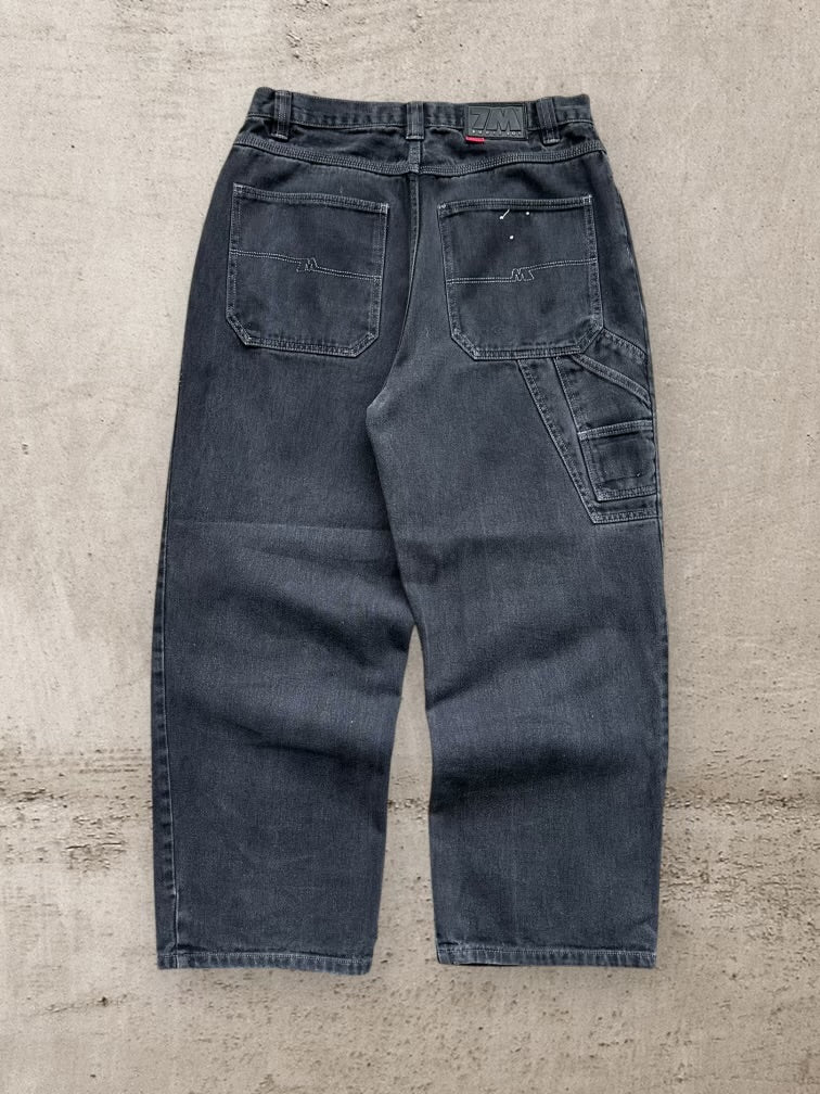 90s Bugle Boy 7M Baggy Carpenter Pants - 33