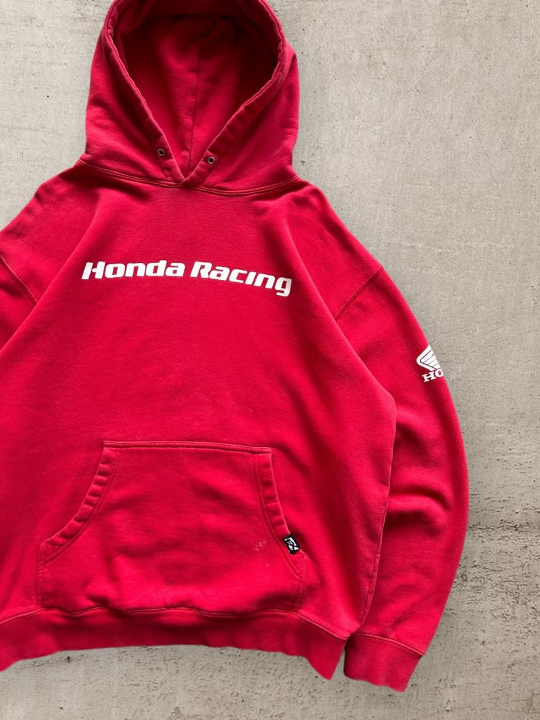 00s Honda Racing Graphic Hoodie - Large