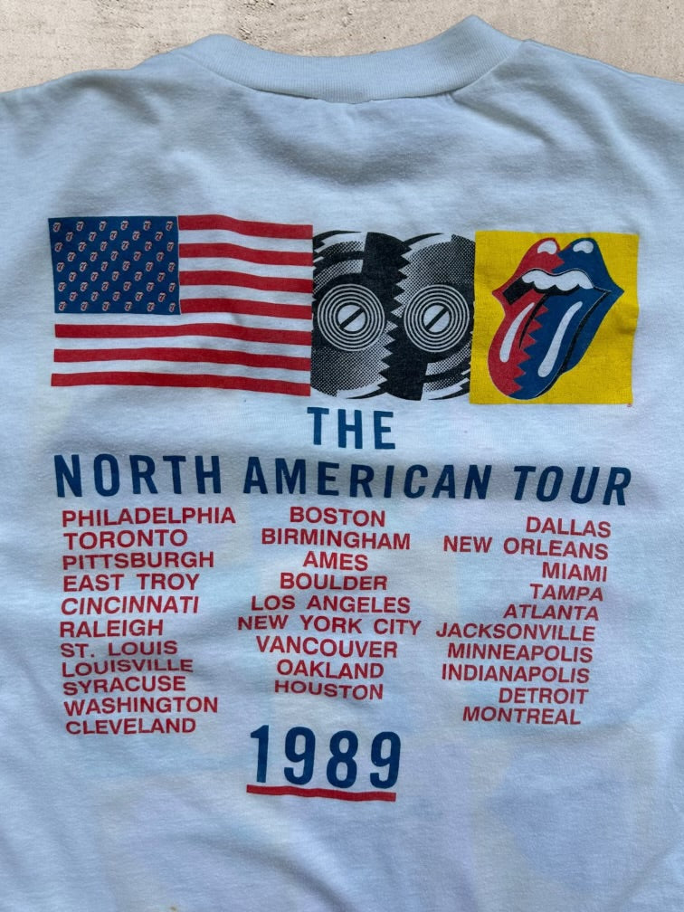 1989 Rolling Stones Tour Graphic T-Shirt - Small