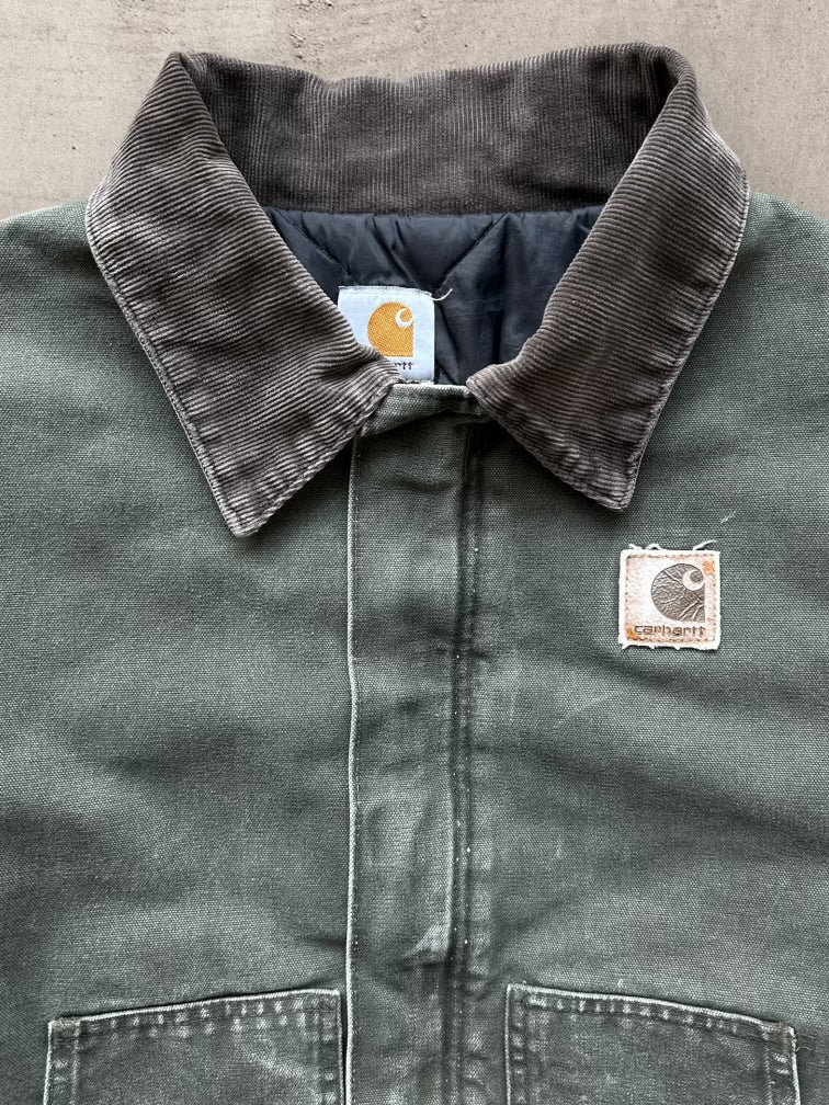 90s Carhartt Faded & Distressed Jacket - XL