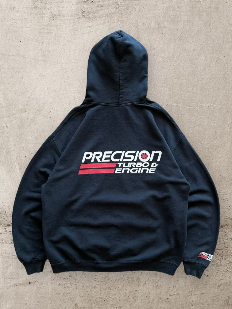 00s Precision Turbo & Engine Graphic Hoodie - Large