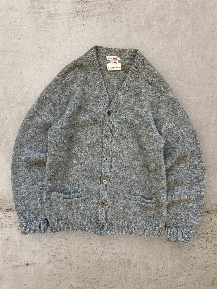 70s/80s Alan Parne Wool Cardigan Sweater - Medium