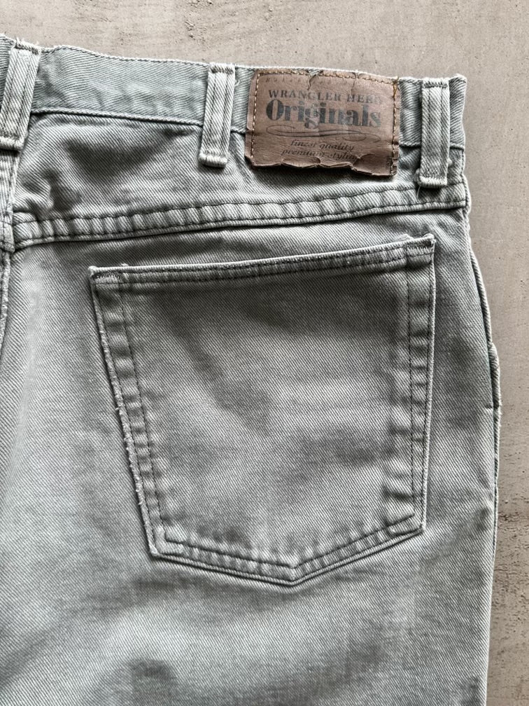 00s Wrangler Distressed Denim Shorts - 34