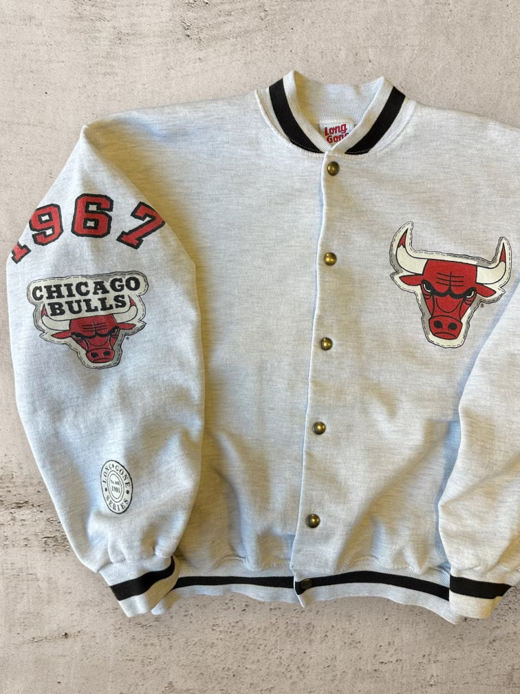 90s Chicago Bulls 1967 Season Varsity Sweatshirt - Large