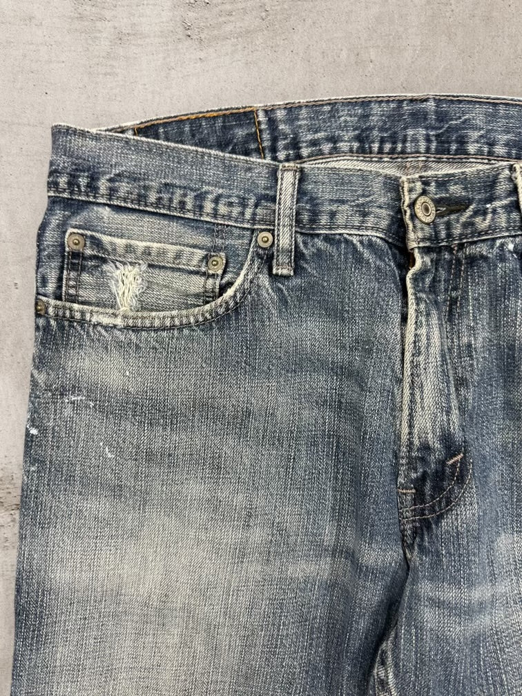 00s Levi’s Paint Splatter Denim Jeans - 33