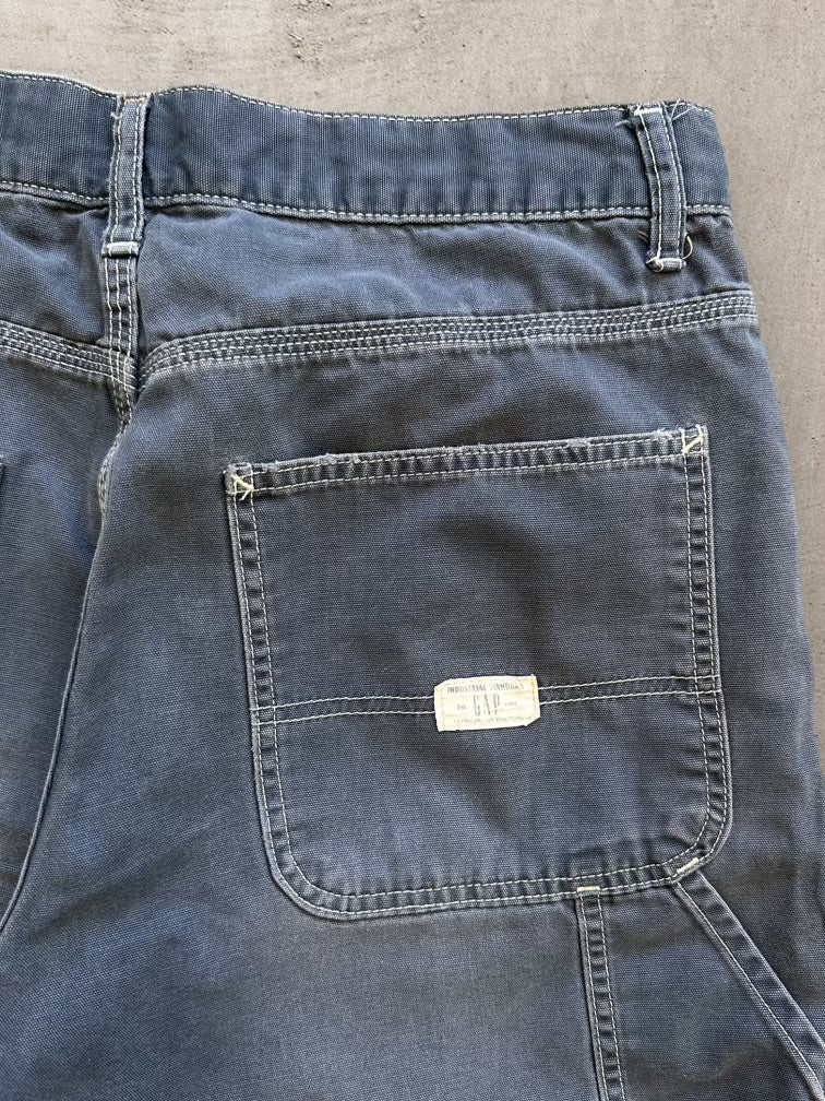 00s Gap Navy Carpenter Shorts - 32