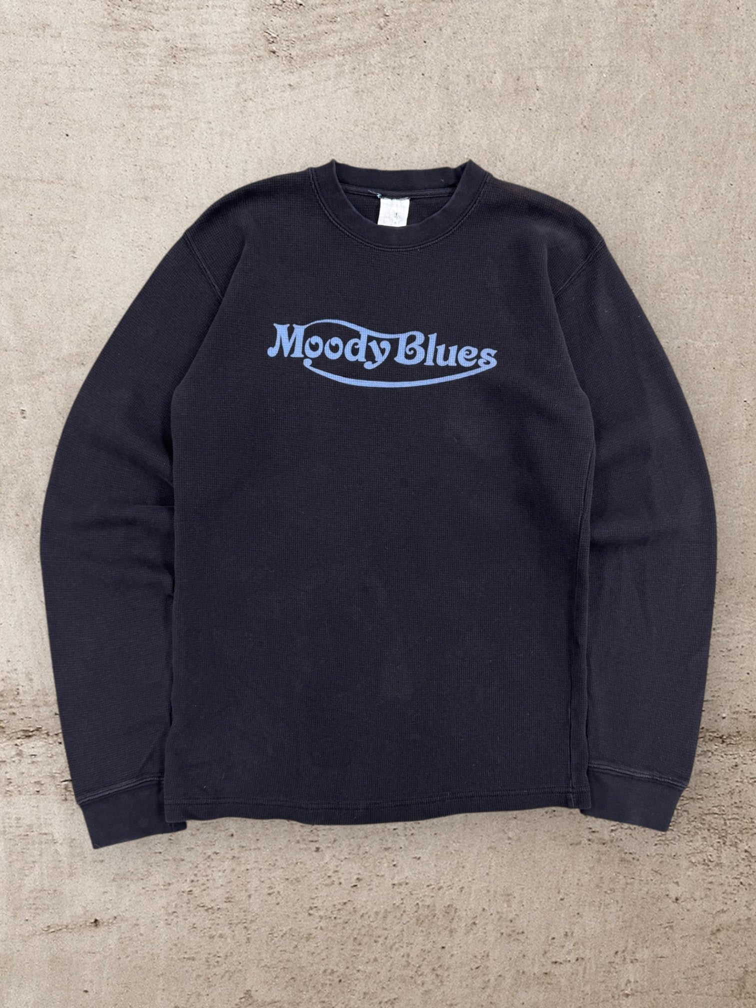 90s Moody Blues Thermal L/S T-Shirt - Large