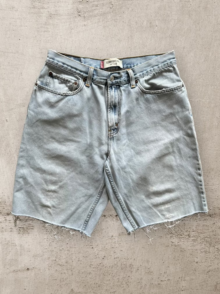 00s Levi’s 560 Denim Cut Off Shorts - 33