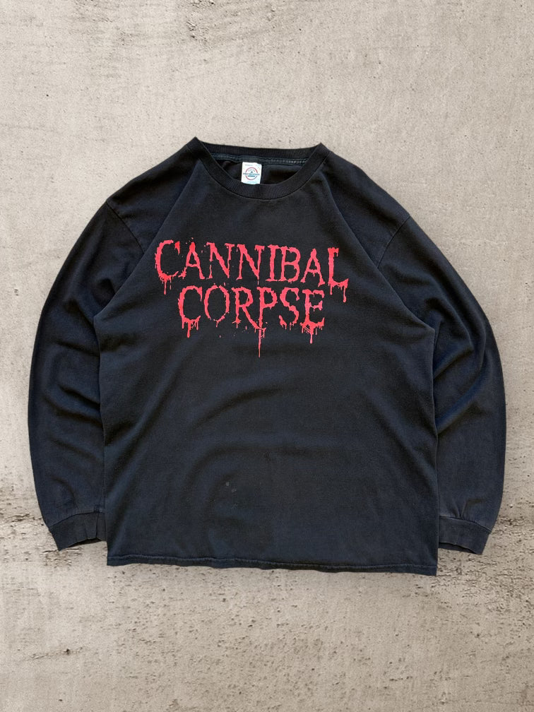00s Cannibal Corpse Long Sleeve T-Shirt - Large