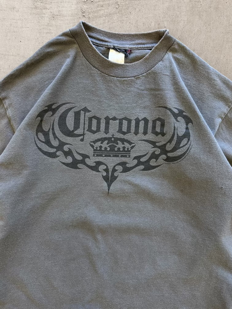 00s Corona Graphic Long Sleeve T-Shirt - Large