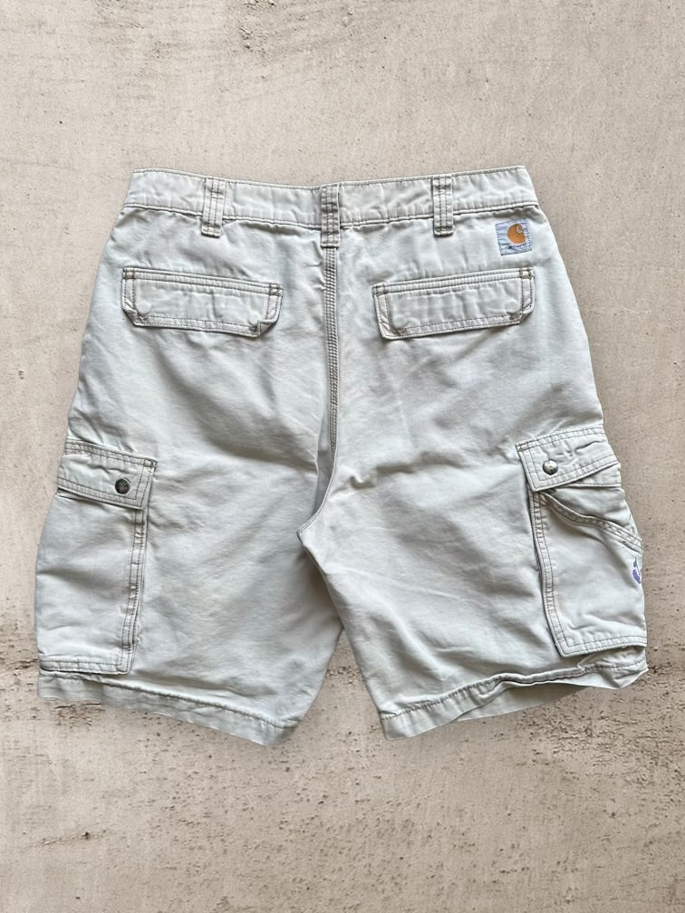 00s Carhartt Distressed Cargo Shorts - 34